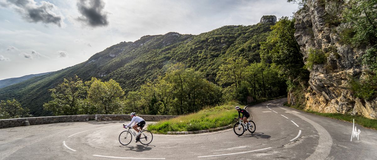 Strada panoramica del lago di Bourget